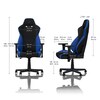 Nitro Concepts  S300 Fabric Gaming Chair - Galactic Blue / Black - WAREHOUSE CLEARANCE SALE - (REDUCED) Image