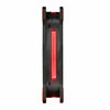 Thermaltake CL-F038-PL12RE-D Riing LED Red 120mm Fan - OEM System Builder Edition - Special Offer Image