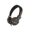 Canyon  Fold away Headset - Black And Orange Image