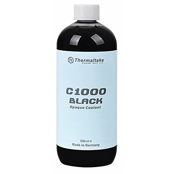 Thermaltake CL-W114-OS00YE-A  1Ltr Thermaltake C1000 Black Opaque Liquid Coolant Fluid, 1000ml