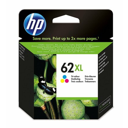 HP  HP 62 XL - Print cartridge - 1 x COLOUR - 415 page average at 5% coverage