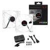 Riotoro  Riotoro Prism Fan Kit, 2 x 12cm Case Fans with Controller, RGB, 256 Colours - SPECIAL OFFFER Image
