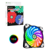 GameMax Game Max  Game Max Storm Force RGB Ring Fan 16.8 Million Colours 4pin RGB Connection Image