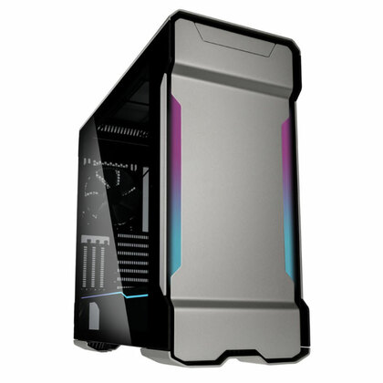 Phanteks  Enthoo Evolv X Digital Midi Tower Glass Gaming Case - Galaxy Silver