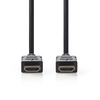NEDIS  High Speed HDMI Cable with Ethernet HDMI Connector - HDMI Connector 3.00 m Black Image