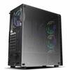CIT  Raider Gaming Case 4 x Halo Spectrum RGB Fans Glass Front and Side with ASUS MB SYNC (Compatible Motherboard Required) Image