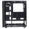 CIT  Raider Gaming Case 4 x Halo Spectrum RGB Fans Glass Front and Side with ASUS MB SYNC (Compatible Motherboard Required) Image