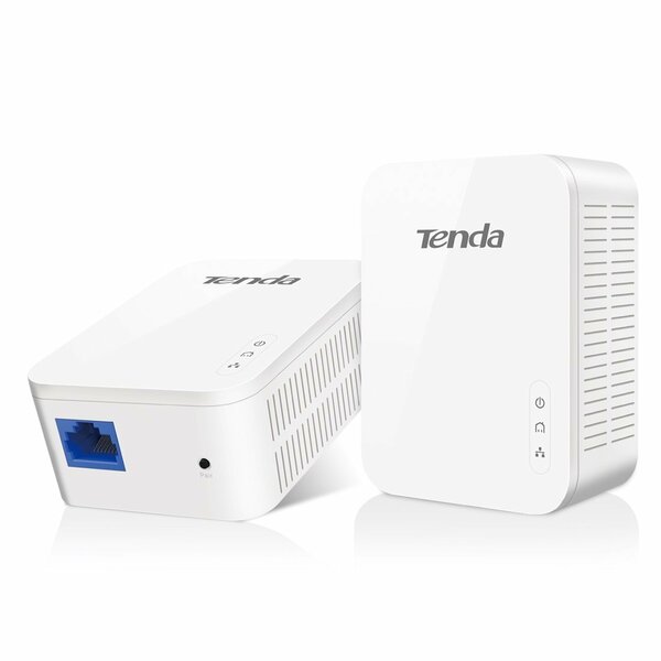 Tenda  1000Mbps Gigabit Twin Pack Home Plug Network Adapter - Starter kit 