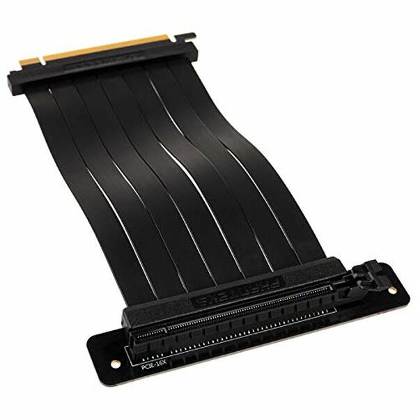 Phanteks PH-CBRS_PR22 220mm Premium Shielded High Speed PCI-E x16 Riser Cable 90 Degree Adapter - Special Offer