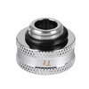Thermaltake  Thermaltake Pacific G1/4 Female to Male 10mm extender, DIY LCS/Fitting, Chrome Image