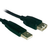 Generic  USB 2.0 Extension Cable 1m A plug - A Socket Image