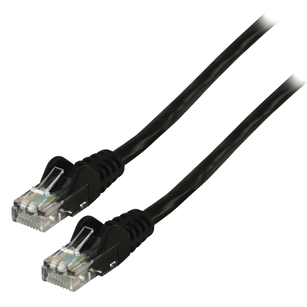 Generic t RJ45 Network Patch Lead - BLACK