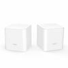 Tenda Nova MW3-2 Whole Home Mesh Wi-Fi System; Get Rid of Wi-Fi Dead Zones; 2500sq² Wi-Fi Coverage, Two Fast Ethernet Ports, App Control, Parental Controls, Easy Set Up, Pre Configured (Pack of 2) Image