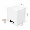Tenda Nova MW3-2 Whole Home Mesh Wi-Fi System; Get Rid of Wi-Fi Dead Zones; 2500sq² Wi-Fi Coverage, Two Fast Ethernet Ports, App Control, Parental Controls, Easy Set Up, Pre Configured (Pack of 2) Image