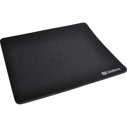 Sandberg  Foam Mouse Mat - Black - 260mm x 220mm x 6mm