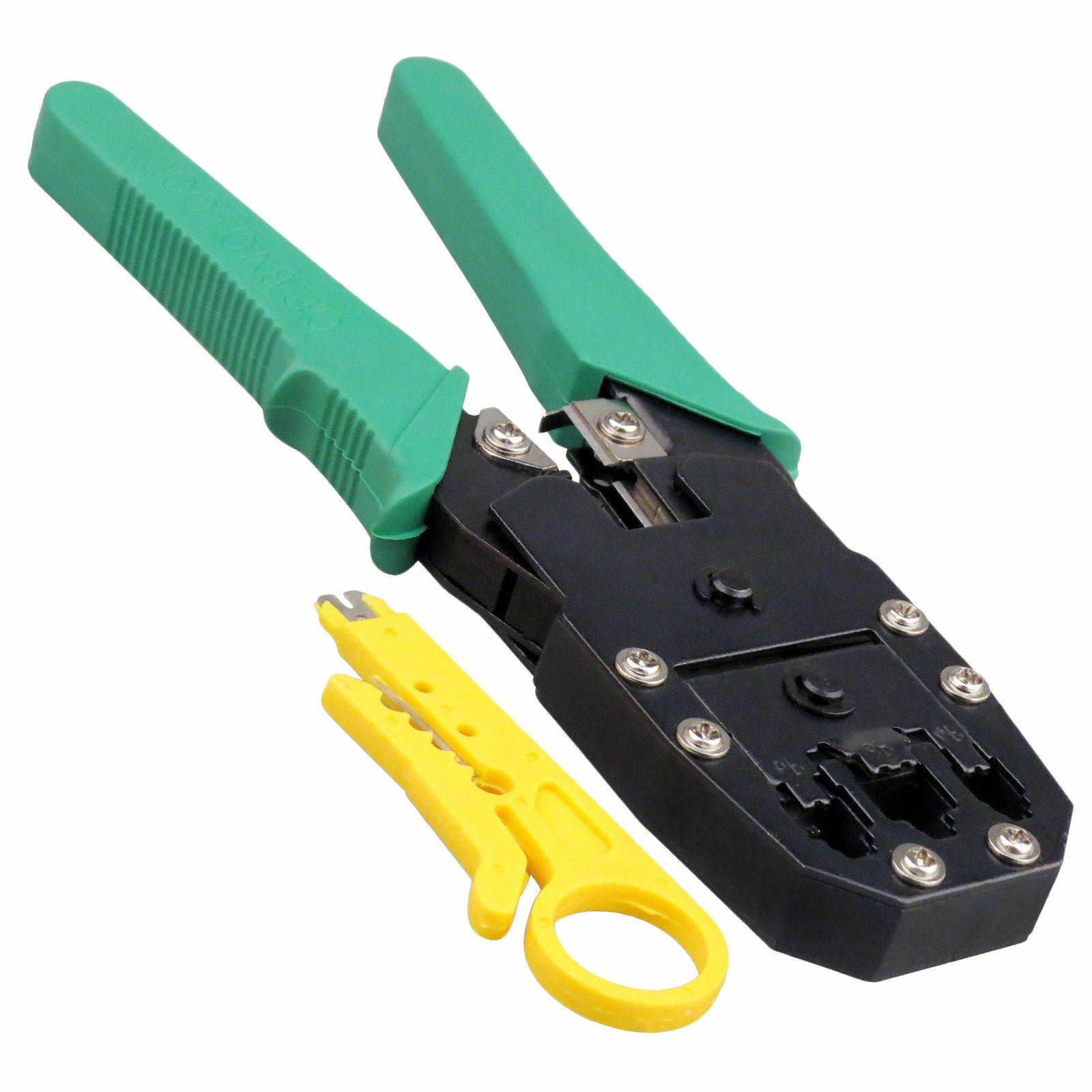 Generic RJ45 Network Cable Tester Crimping Crimper Stripper