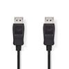 NEDIS  DisplayPort Cable | DisplayPort Male - DisplayPort Male | 2.0 m | Black Image