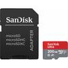 Sandisk  200GB Ultra microSDXC Memory Card + SD Adapter with A1 App up to 100MB/s,Class 10, U1 Image