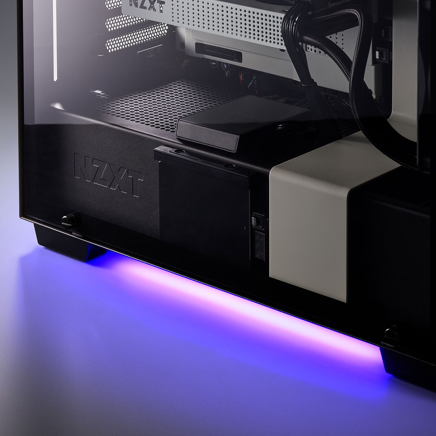 NZXT AH2UGKDB1 HUE 2 Ambient Underglow Lighting for EATX/ATX cases