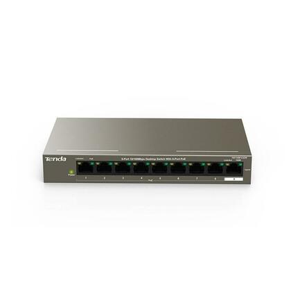 Tenda  9-Port 10/100Mbps Desktop Switch With 8-Port PoE