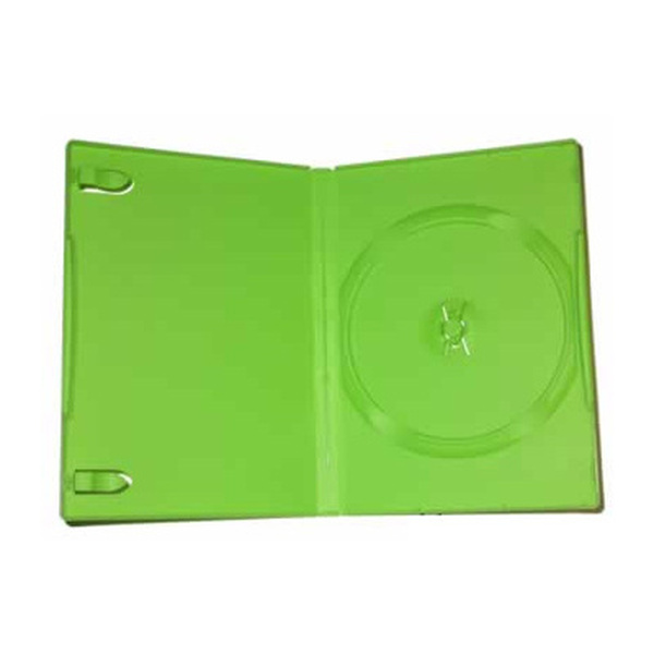 Generic Single DVD green Cases Falcon Computers
