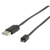 Value Line  USB 2.0 Cable USB-A Male - Micro B Male Flat 1.00 m Black Image