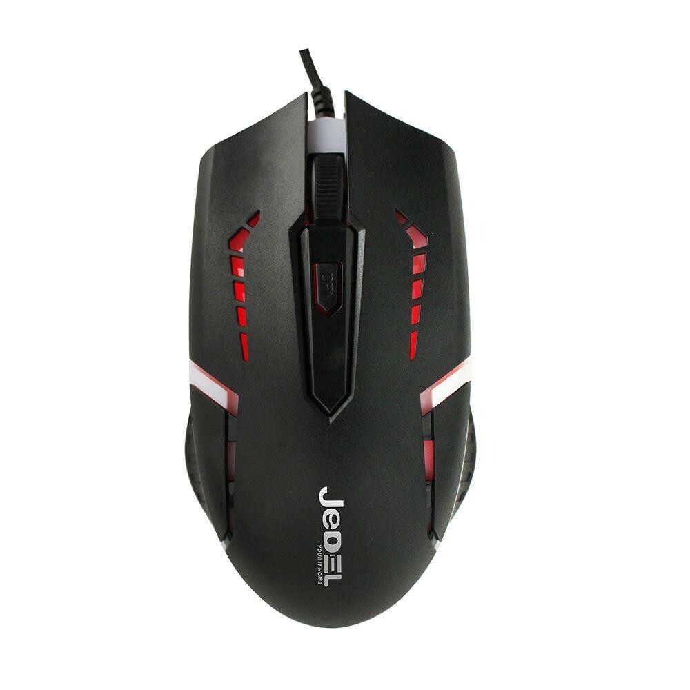 JEDEL LED Colour Changing Gaming Keyboard and Mouse Falcon Computers