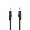 NEDIS  Stereo Audio Cable 3.5 mm Male - 3.5 mm Male 5.00 m Black Image
