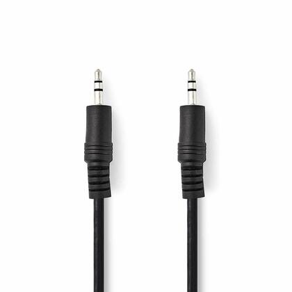 NEDIS  Stereo Audio Cable 3.5 mm Male - 3.5 mm Male 5.00 m Black