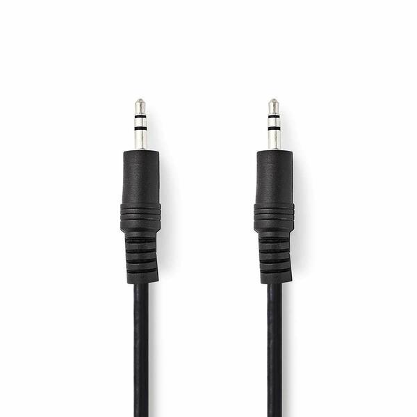 NEDIS  Stereo Audio Cable 3.5 mm Male - 3.5 mm Male 5.00 m Black