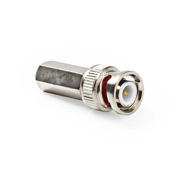Value Line  Connector twist on BNC 5.0 mm Male Metal Silver (TWIST ON TYPE)