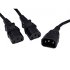 Generic  C14 To 2X C13 Power Splitter Cable Image