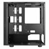 CIT  Seven MATX Gaming Case Rainbow RGB Strip 1 x Rainbow RGB Fan Acrylic Side Image