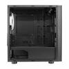 CIT  Seven MATX Gaming Case Rainbow RGB Strip 1 x Rainbow RGB Fan Acrylic Side Image