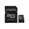 Kingston  Canvas Select Class 10 UHS-I speeds Up to 80 MB/s Read  (Micro SD with SD Adapter Included) Image