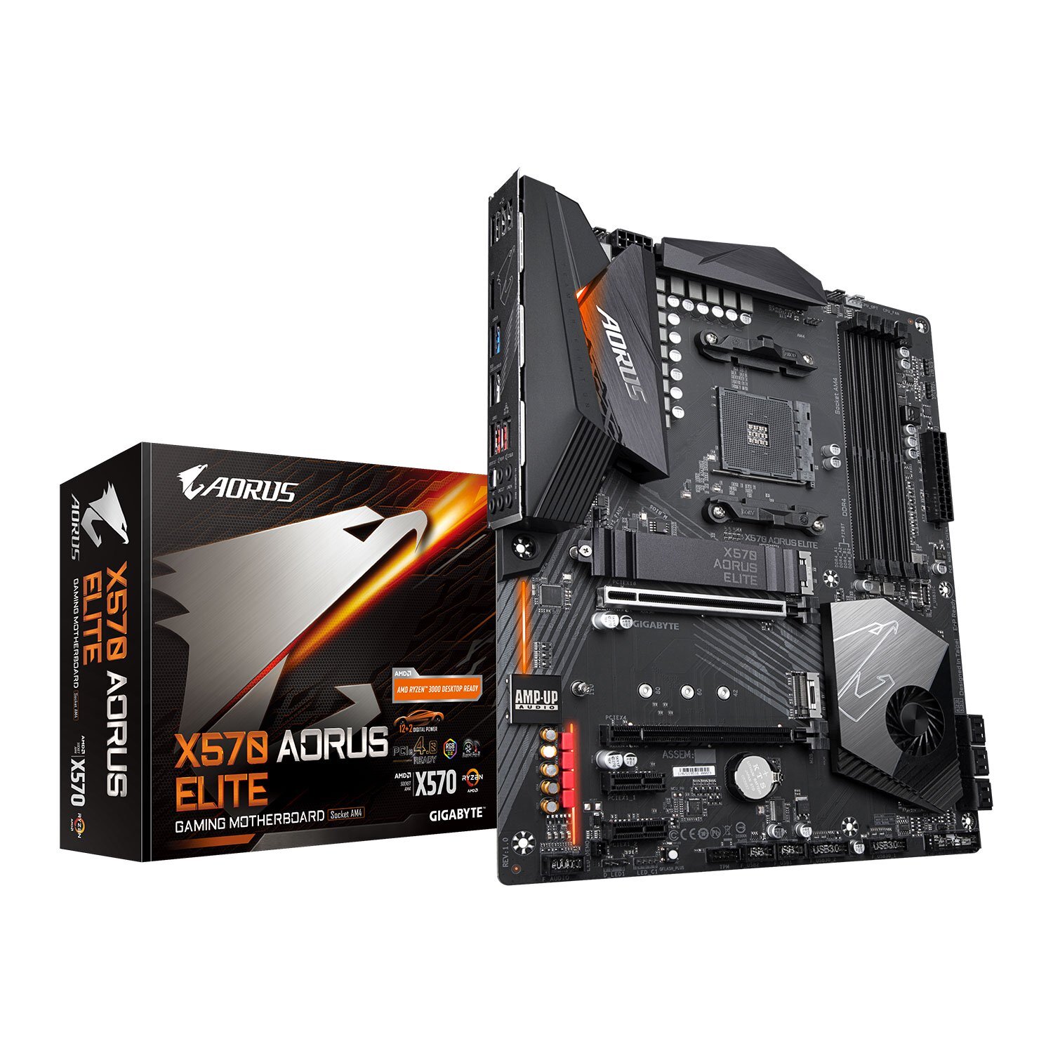 Gigabyte AMD Ryzen AM4 PCIe 4.0 ATX Motherboard Falcon Computers