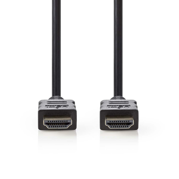 NEDIS  5M High Speed HDMI 2.0 Cable With Ethernet HDMI Connector - HDMI Connector 5.0 M Black 4 K Ready