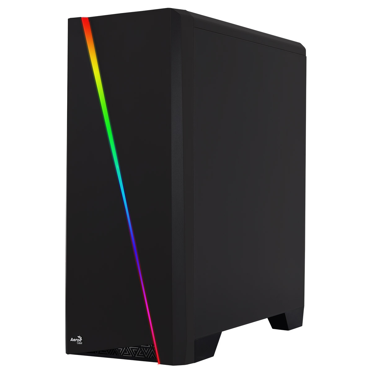 Aerocool ACOOLCSCYLONRGB Cylon Black RGB LED Midi Case