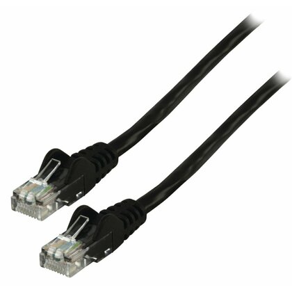Value Line  1Mt Rj45 Cat5e Utp Network Patch Lead - Black