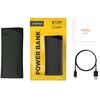 2 Power  2.1A ProWave 7 13000mAh USB-A Power Bank - Carbon Black Image