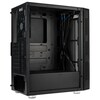 Kolink CA-03T-KK Nimbus RGB Compact ATX Gaming Case - Black Tempered Glass Window Image