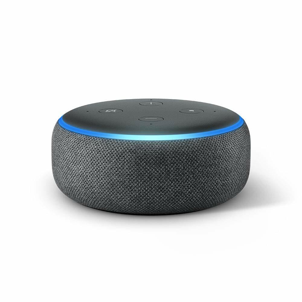 Amazon Echo Dot (3rd Gen) - Smart speaker with Alexa - Charcoal Fabric |  Falcon Computers