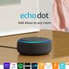 Amazon  Echo Dot (3rd Gen) - Smart speaker with Alexa - Charcoal Fabric Image