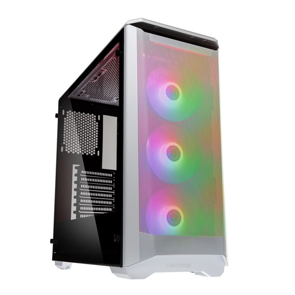 Phanteks  Eclipse P400A AIR D-RGB Gaming Case - White With Tempered Glass Window