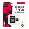 Kingston  32GB Canvas Select Class 10 speeds Up to 100 MB/s Read  (Micro SD with SD Adapter Included) Image