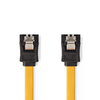 NEDIS  1 mtr SATA 6Gb/S Data Cable SATA 7-Pin Female With Lock - SATA 7-Pin Female With lock - Yellow Image