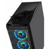 Corsair  iCUE 465X RGB Tempered Glass Mid-Tower ATX Smart Case (Tempered Glass)  3x LL120 RGB Coolers included) - Black Image