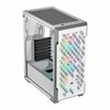 Corsair  White iCUE 220T Addressable RGB Airflow Midi PC Gaming Case Image