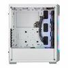 Corsair  White iCUE 220T Addressable RGB Airflow Midi PC Gaming Case Image