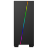 GameMax GRAVITY RGB Mid Tower ATX with 3x RGB Fans Tempered Glass Side Image